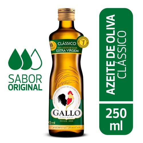 Azeite de Oliva Gallo Extra Virgem 250ml