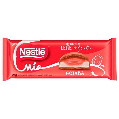 Chocolate MIO Recheado Goiaba 99g