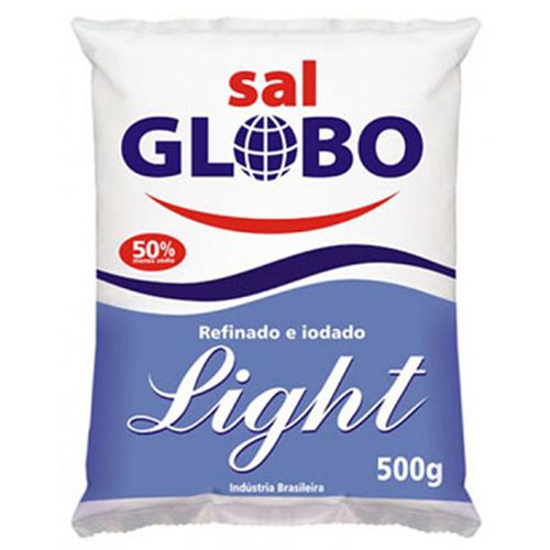 Sal Refinado Globo Light 500 g