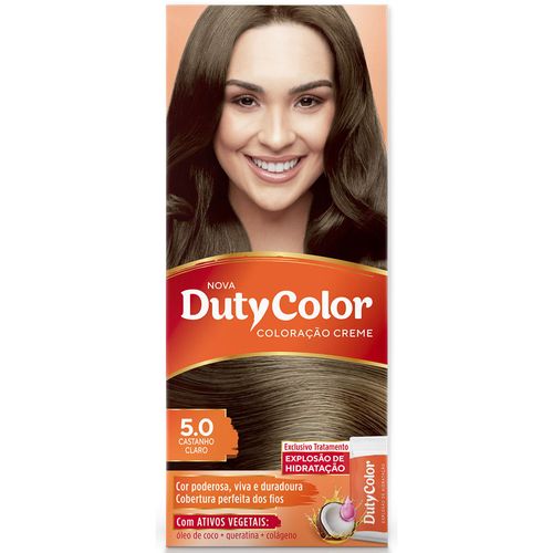 Tintura Duty Color 5.0 Castanho Claro