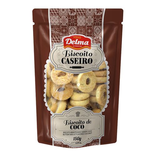 Biscoito Doce Amanteigado de Cocô Vovó Delma