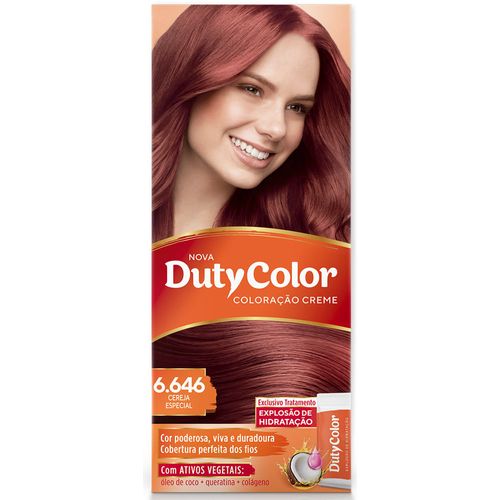 Tintura Duty Color 6.646 Cereja Especial