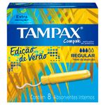 Absorventes-Internos-Tampax-Compak-Regular-Edicao-de-Verao-8-Unidades