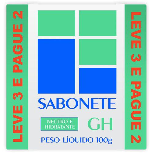 Sabonete GH Tradicional Leve 3 Pague 2 100g