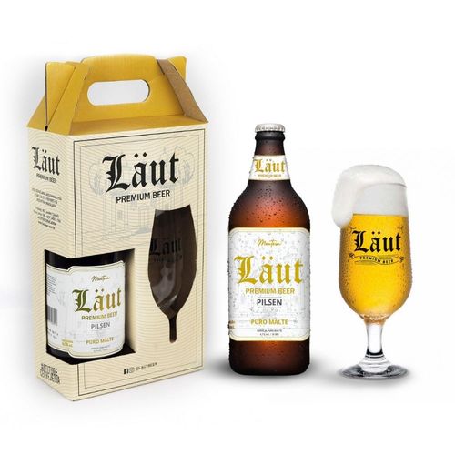 Cerveja Laut Beer Pilsen 600ml + 1 Taça