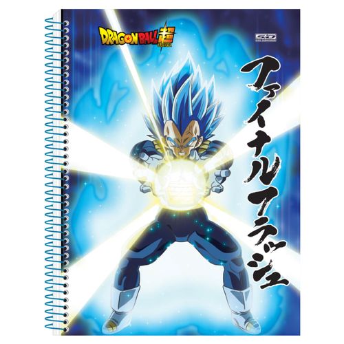 Caderno Universitário São Domingos 10 Matérias Dragon Ball Super Capa Sortidos 200 Folhas