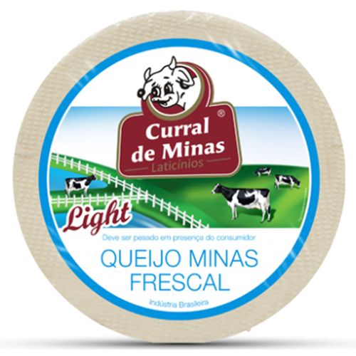 QUEIJO FRESCAL CURRAL MINAS KG- LIGHT