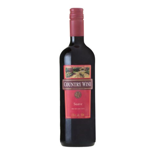 Vinho Nacional Tinto Suave Country Wine 750 ml