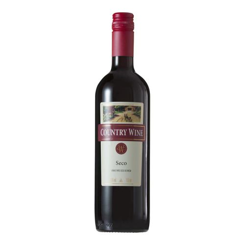 Vinho Nacional Tinto Seco Country Wine 750ml