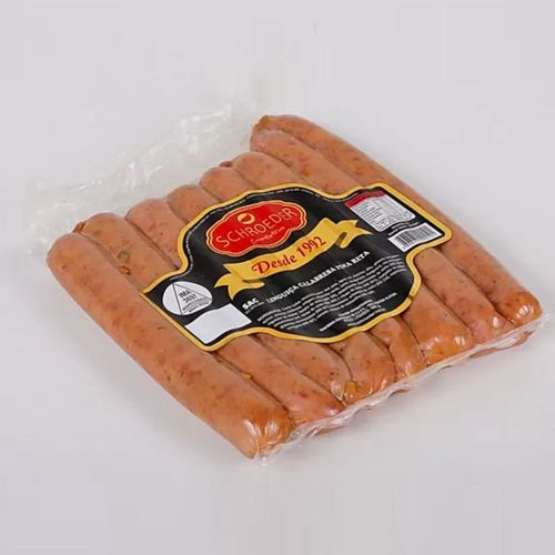 Linguiça Calabresa Schroeder Fina Reta 500g