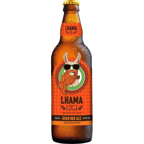 Cerveja Lhama Loca Witbier Garrafa 600 ml