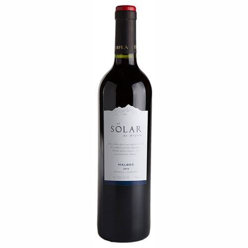 Vinho Argentino Tinto Solar Orfila Malbec 750ml
