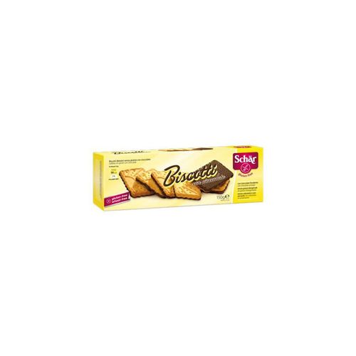 Biscoito Italiano Schar Biscotti Sem Glútem Com Cobertura De Chocolate 150 G