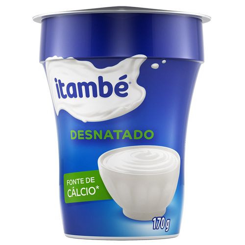 Iogurte Itambé Desnatado 170g