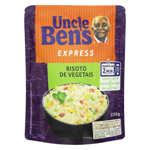 Risoto de Vegetais Uncle Bens Express 220g