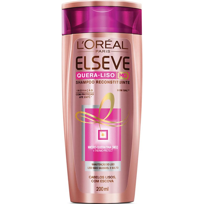 Shampoo-Elseve-Quera-Liso-Reconstituinte-200-ml