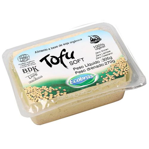 Queijo Tofu Soft Ecobrás Pote 270g