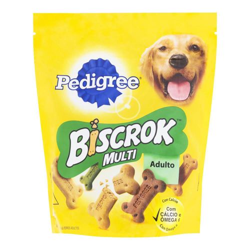 Biscoito Pedigree Biscrok Multi Para Cães 500g