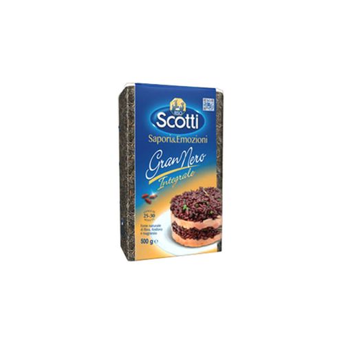 Arroz Negro Italiano Riso Scotti Gran Nero Integral à Vacuo 500 g