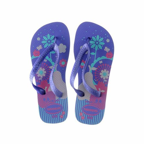 Sand Havaianas Kids Flores 1pr Violeta 35/36