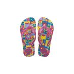 Sandália Havaianas Kids Flores 1 Par Violeta 27/28