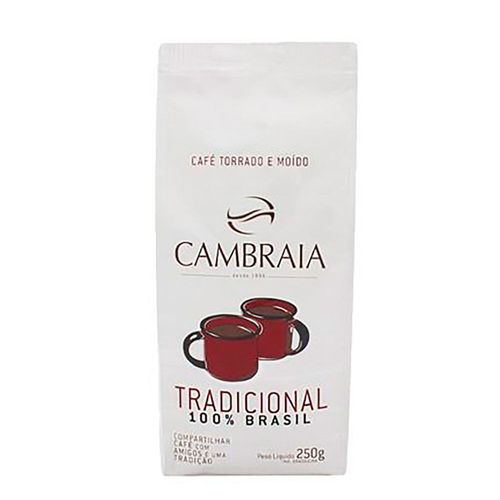 Café em Pó Cambraia 100% Brasil Moído 250 g