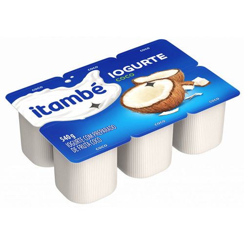 Iogurte Polpa Itambé Coco Bandeja 540g