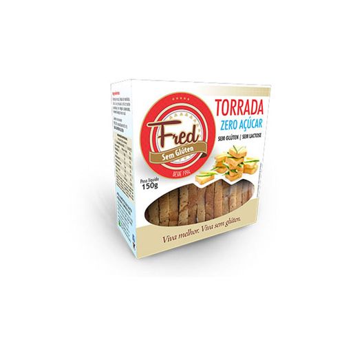 TORRADA FRED 150G S/GLUTEN ZERO ACUCAR