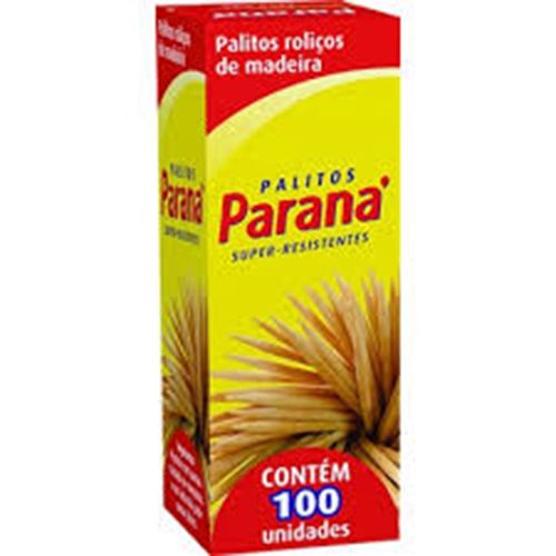 Palito de Madeira Paraná 100 Unidades