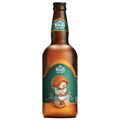 Cerveja Krug Sarcasmo Bitter Garrafa 500 ml