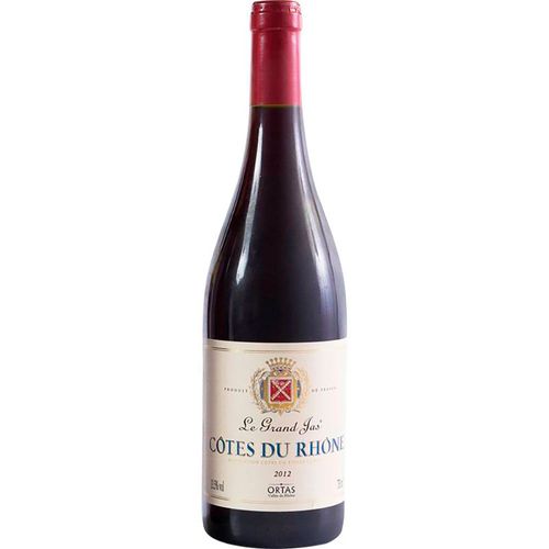 Vinho Francês Tinto Côtes Du Rhône Le Grand Jas 750ml