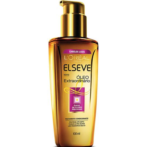 Óleo Proteção Térmica Loréal Paris Elseve Óleo Extraordinário Frasco 100ml