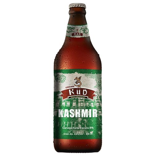 Cerveja Kud Bier Kashmir Ipa Indian Pale Ale 600 ml