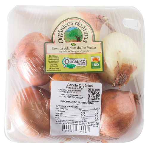 Cebola Org De Minas 400g