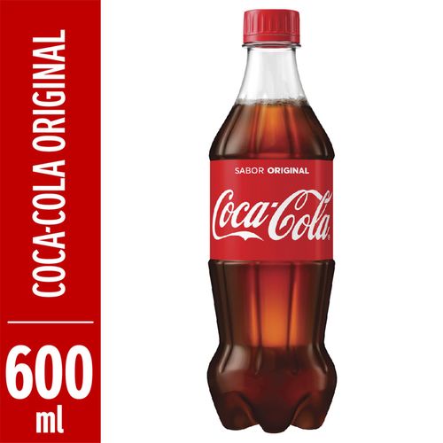 Refrigerante Coca Cola Pet 600 ml