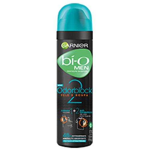 Antitranspirante Aerossol Odorblock 2 Garnier Bí-o Men 150ml