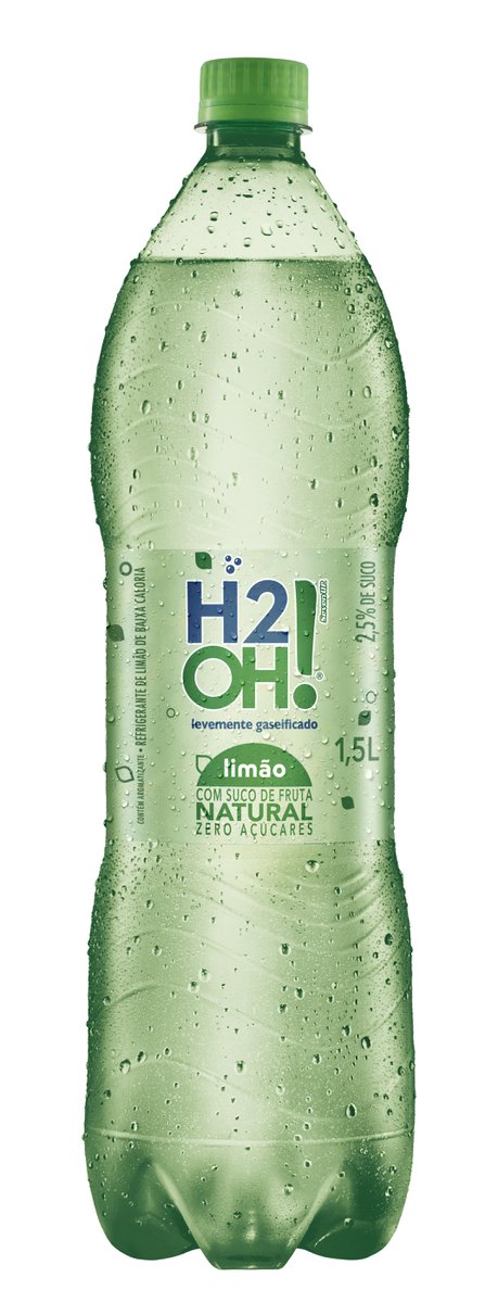 Refrigerante de Baixa Caloria H2OH Limão Garrafa 1,5 L