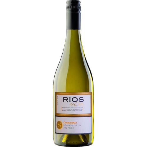 Vinho Chileno Branco Rios de Chile Chardonnay 750ml