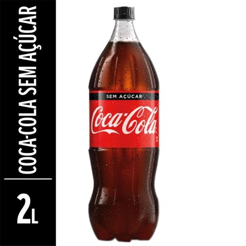Refrigerante Coca-Cola Sem Açúcar 2L