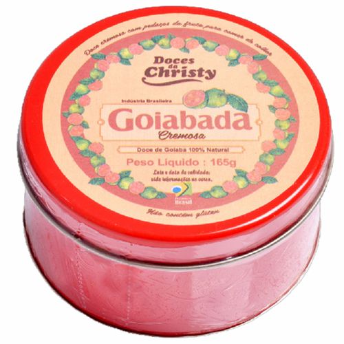 Goiabada Cascao Doces Christy Lata 165g