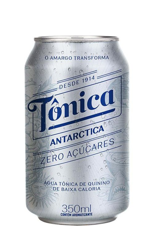 Água Tônica Antarctica Zero Lata 350ml