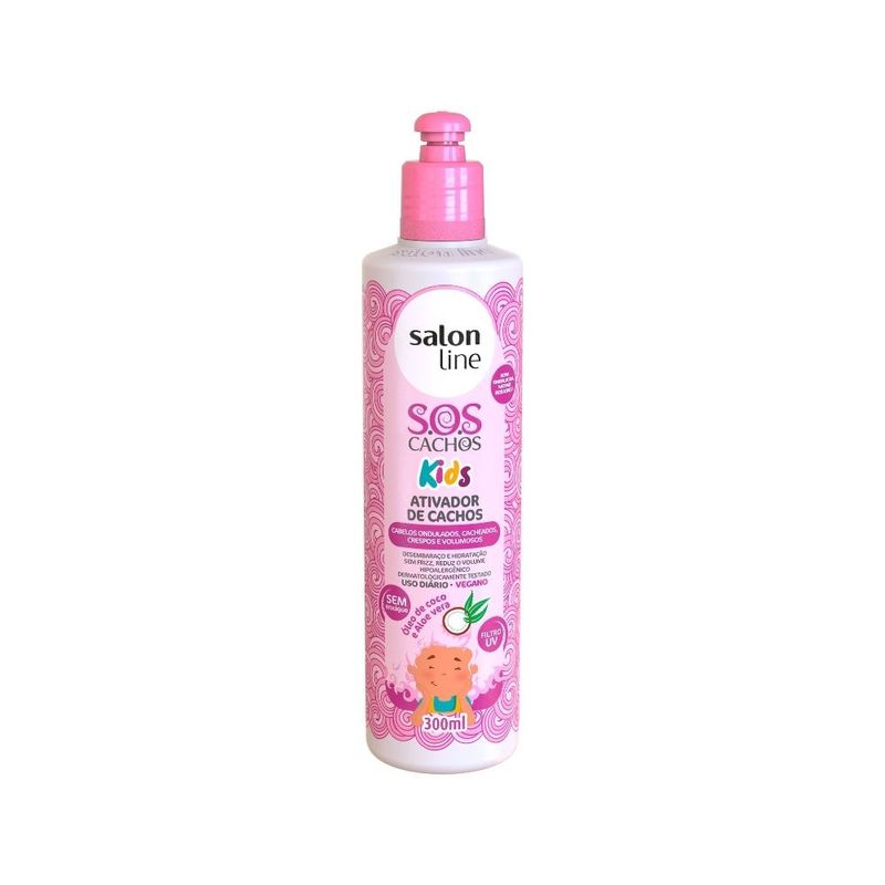 Ativador-de-Cachos-Salon-Line-SOS-Cachos-Kids-300ml