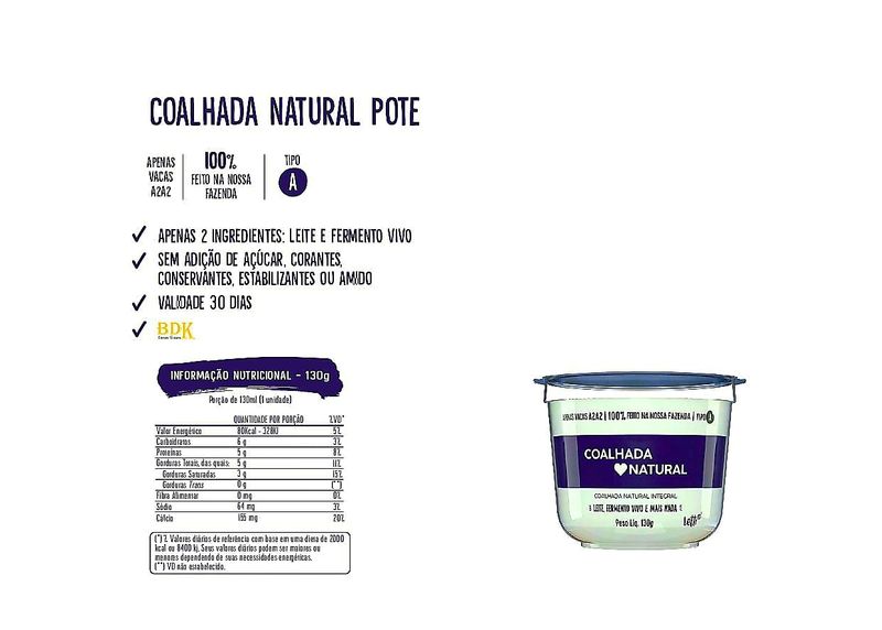 Coalhada-Letti-Integral-Nata-130g