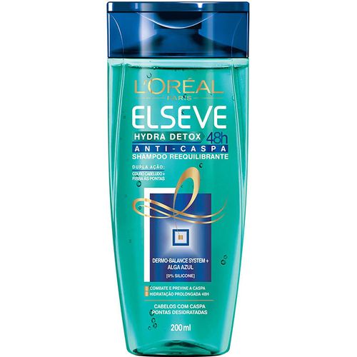 Shampoo Elseve Anticaspa Hydra Detox 200 ml