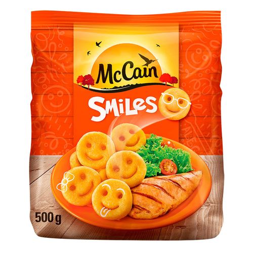Batata Congelada Mc Cain Smiles Pacote 500g