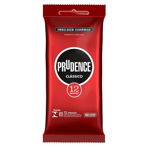 Preservativo Prudence Lubrificado 12 Unidades