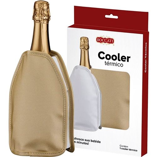 Cooler Térmico com Gel Boccati Dourado 1 Unidade