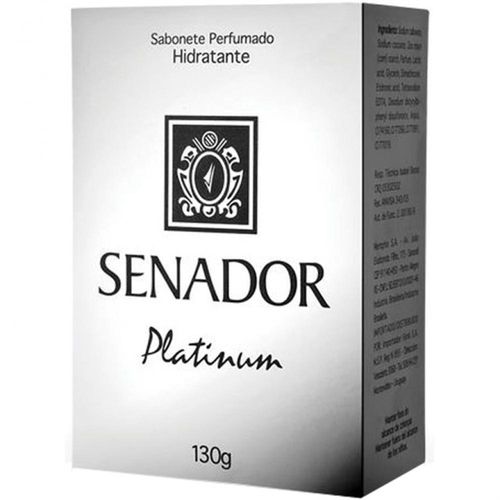 SAB SENADOR MASC 130G-CX PLATINUM