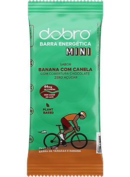 Barra Energetica Mini Banana Com Canela 25g