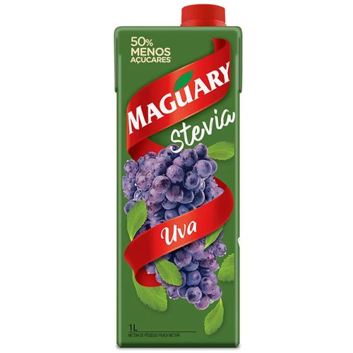 Néctar Maguary Uva Stevia Tetra Pak 1L